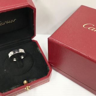 Cartier Love 57 Half Diamond Ring