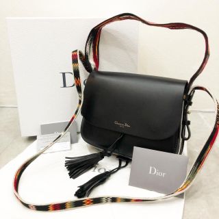 Dior Diorodeo Flap Bag in Calfskin Leather