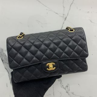 No.19 Classic Flap in Caviar Skin