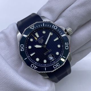 WBP201B BLUE DIAL W/BLUE RUBBER BELT FULLSET