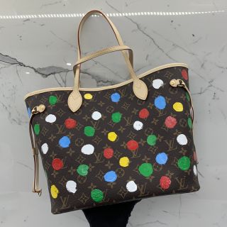 LV x YK Neverfull MM Monogram