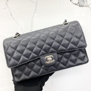 Chanel No.25 Classic Medium in Caviar Skin