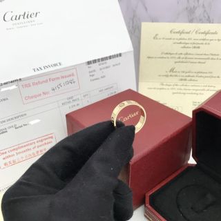 Cartier Love RG 750 #68 7.5g Ring