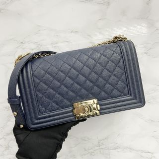 Chanel Bag No.28 Boy Caviar Skin 25CM