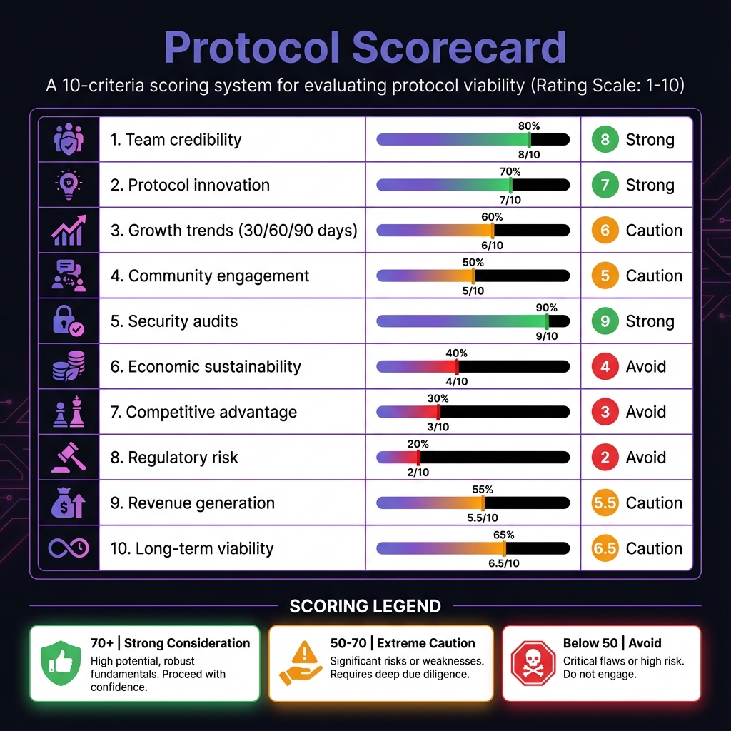Protocol Scorecard Template