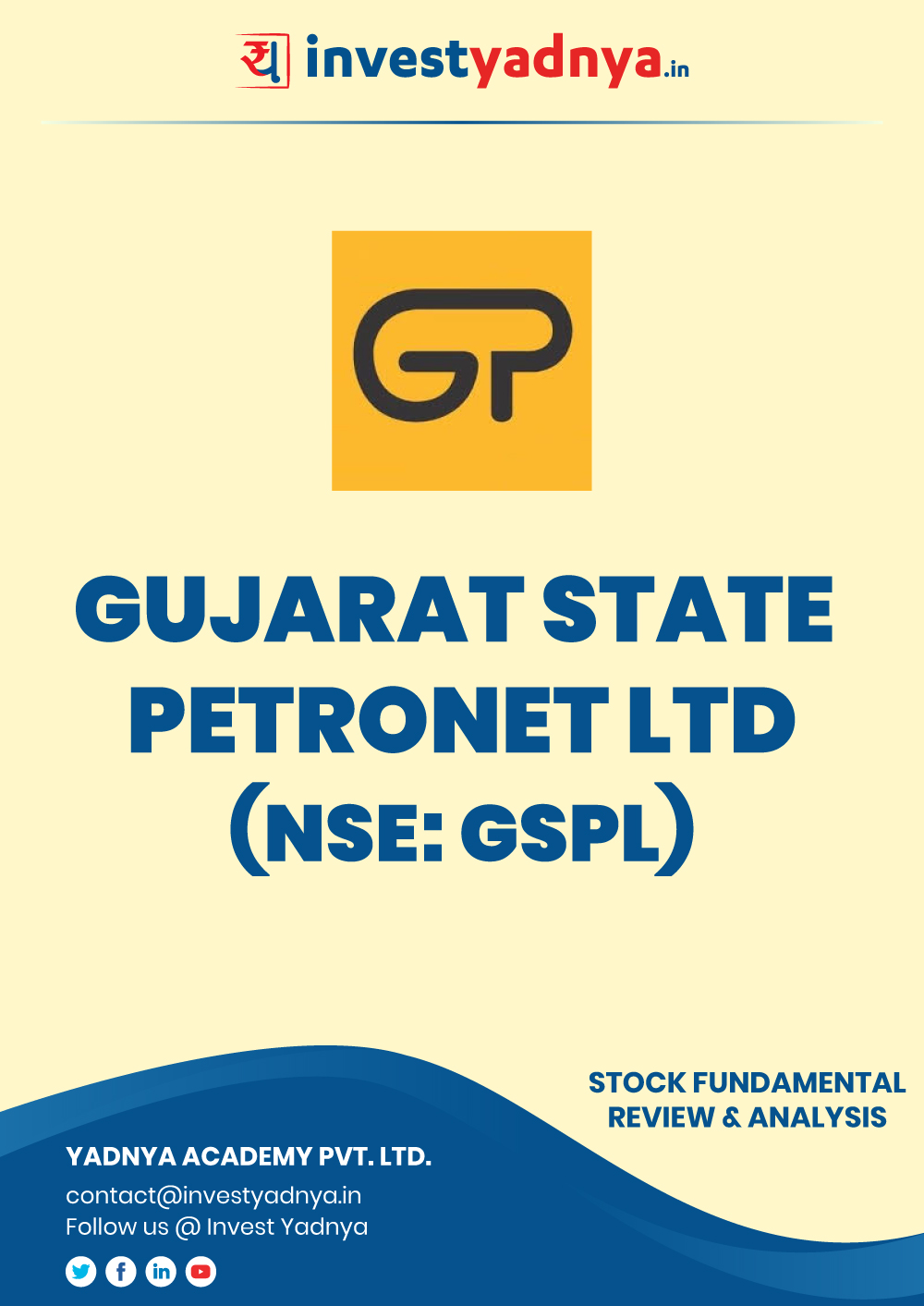 Learn in detail about the company analysis of Gujarat State Petronet Ltd in this eBook from Investyadna. Find information about the Corporate structure, Revenue mix etc. ✔Indian Stock Market Analysis