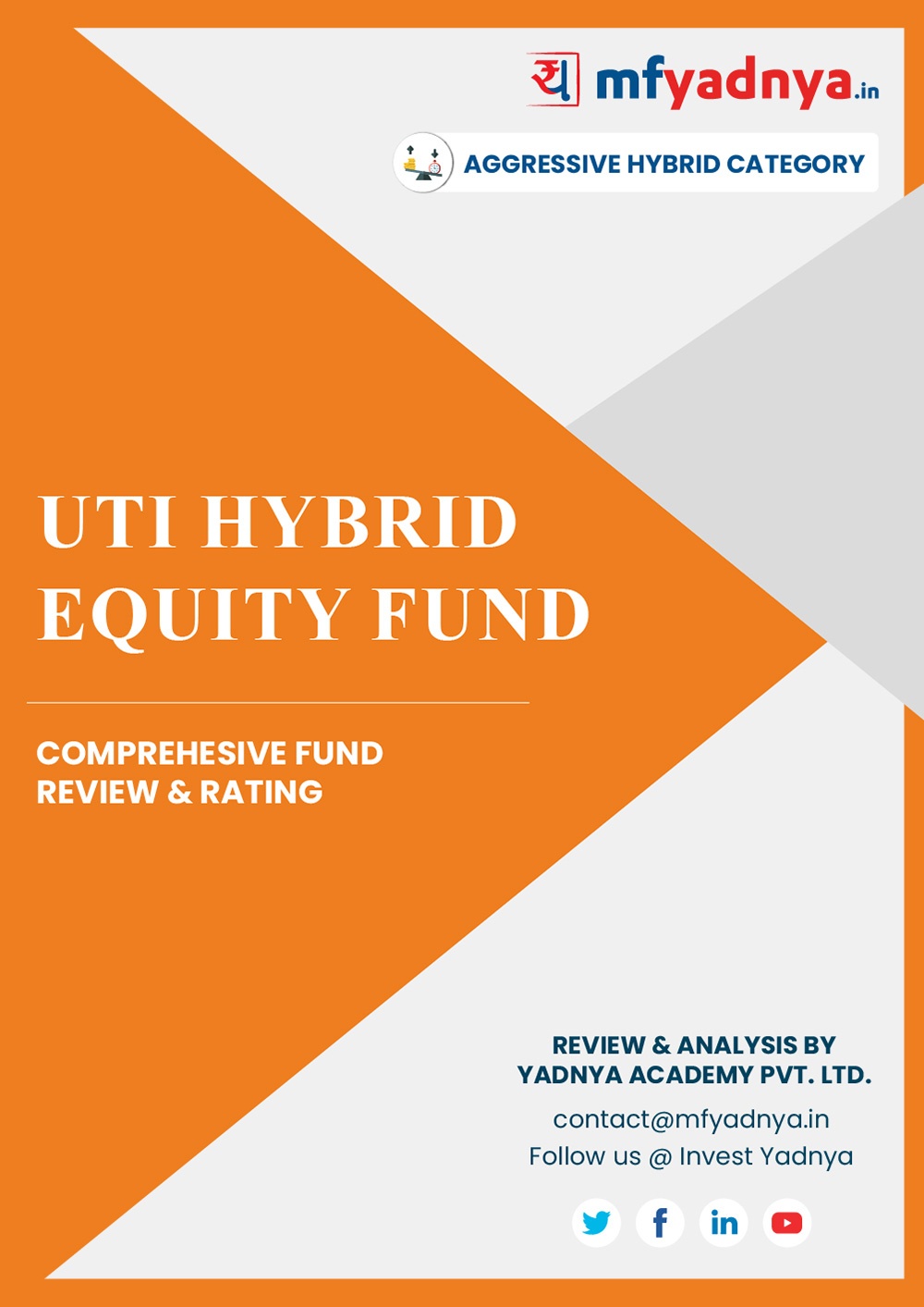 If you are an investor looking for UTI Hybrid Equity Fund value research, InvestYadnya is here to help with all of your Investment and Financial questions! ✔Detailed Analysis ✔Latest Reviews.	