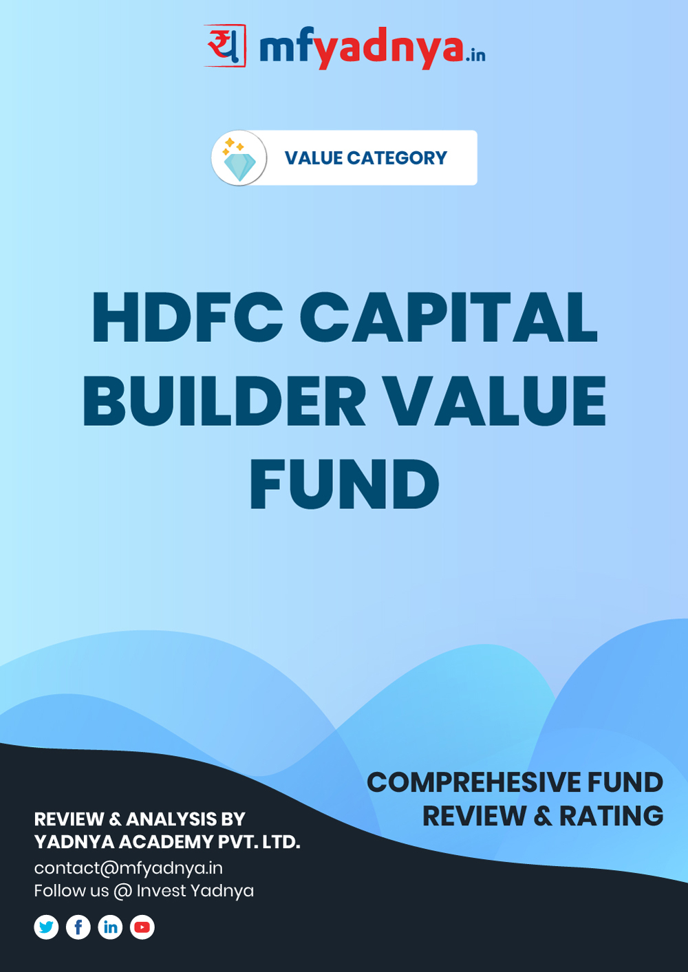 This e-book offers a comprehensive mutual fund review of HDFC Capital Builder Value Fund for contra category. It reviews the fund's return, ratio, allocation etc. ✔ Detailed Mutual Fund Analysis ✔ Latest Research Reports