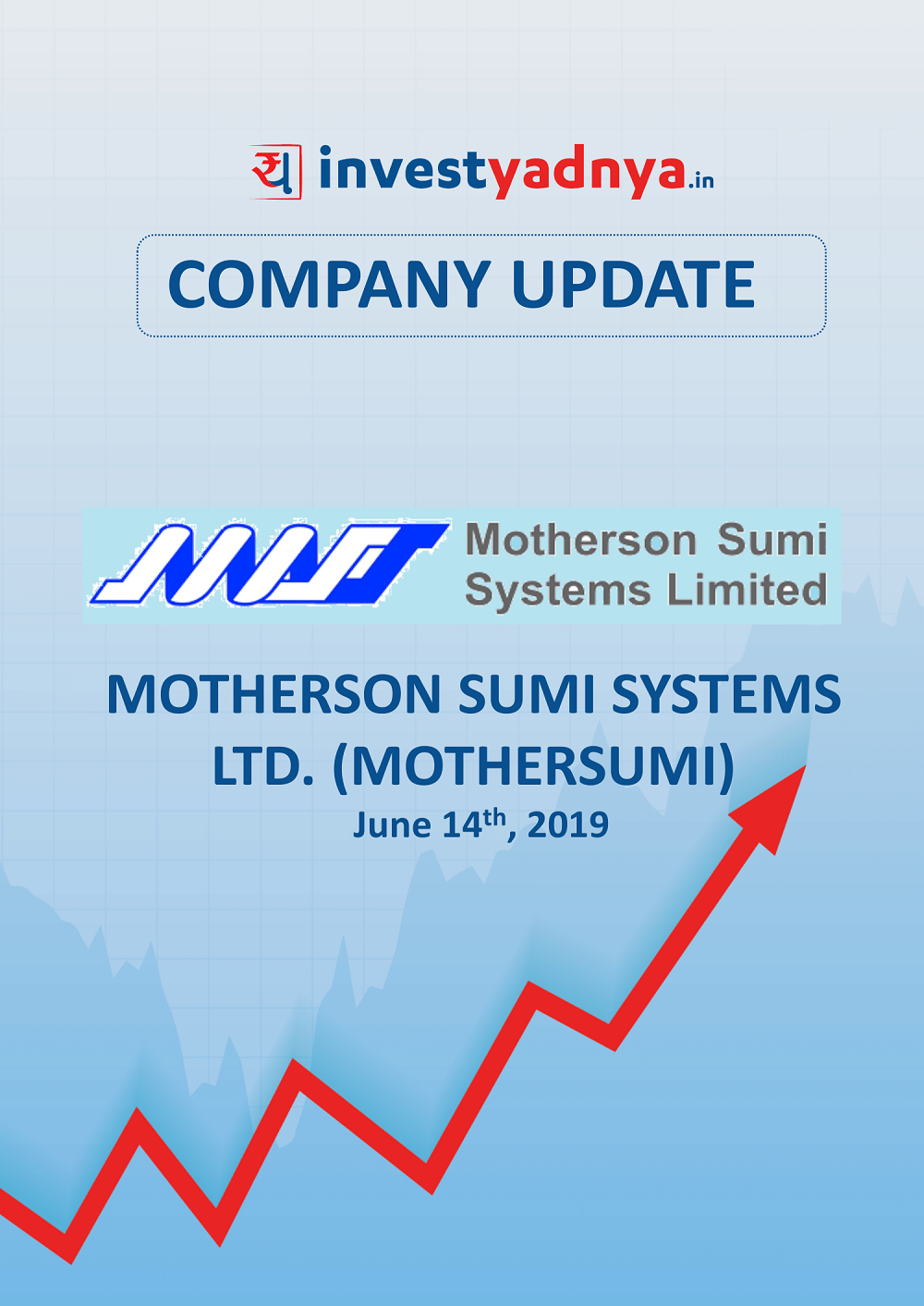 Learn in detail about the report of Motherson Sumi systems ltd in this eBook from Investyadna. Find information about the Company Update, SWOT Analysis etc. ✔ Indian Stock Market Analysis ✔ Detailed Company Reports ✔ Latest Reviews
