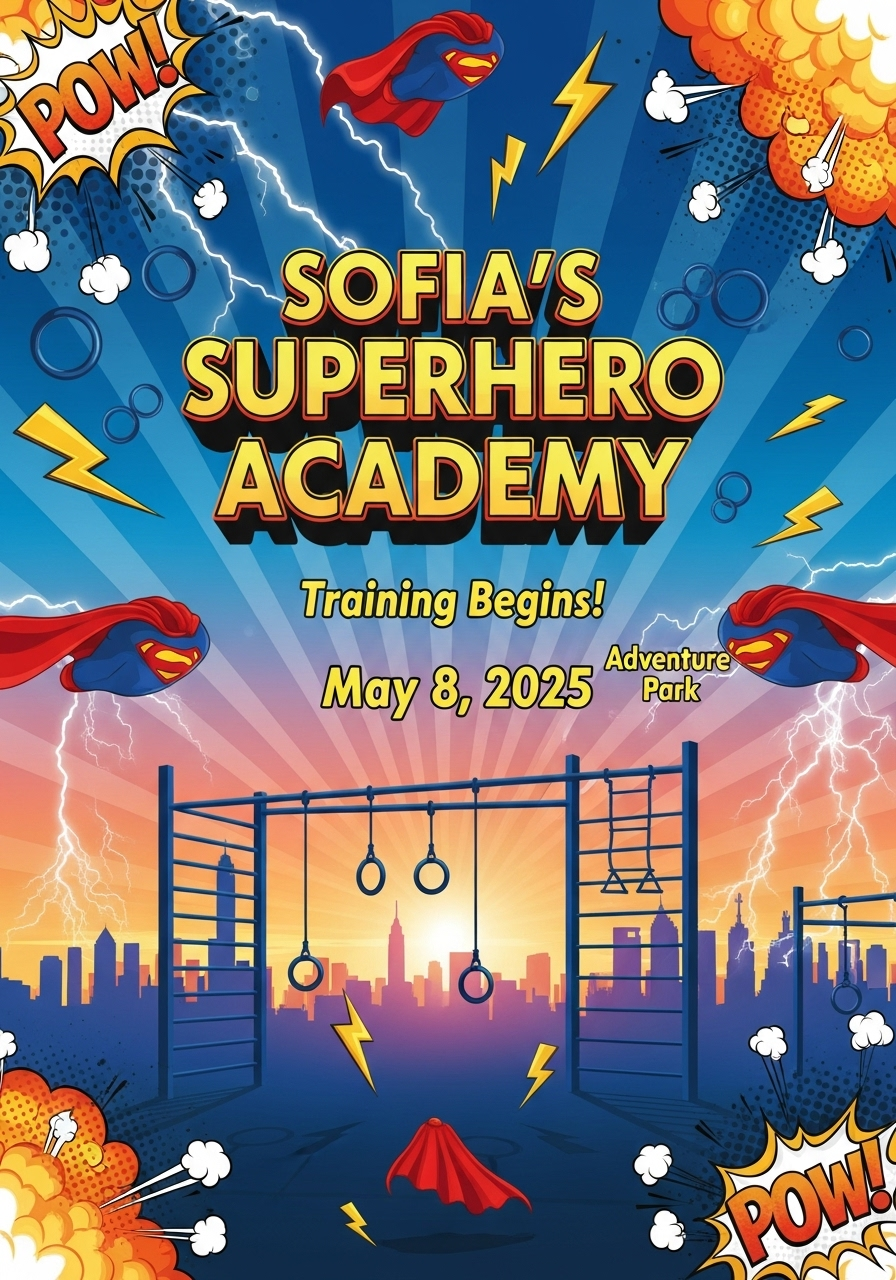 Sofia's Superhero Academy Training