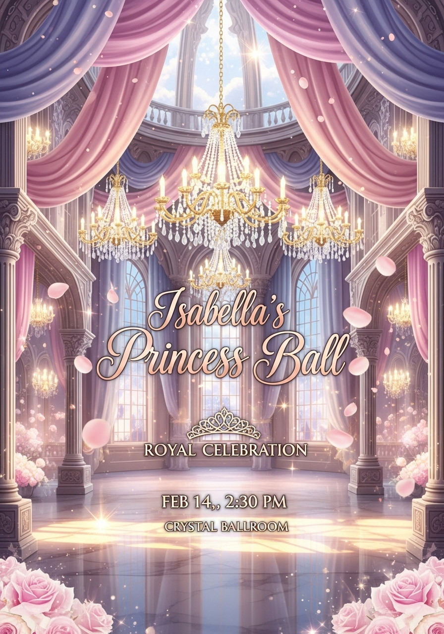 Isabella's Enchanted Princess Ball