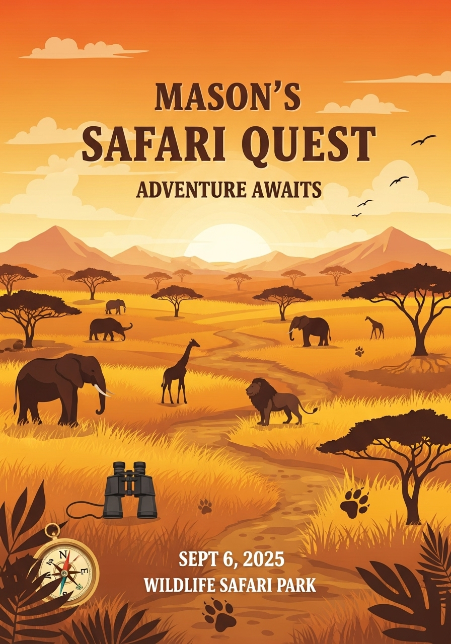 Mason's Safari Adventure Quest