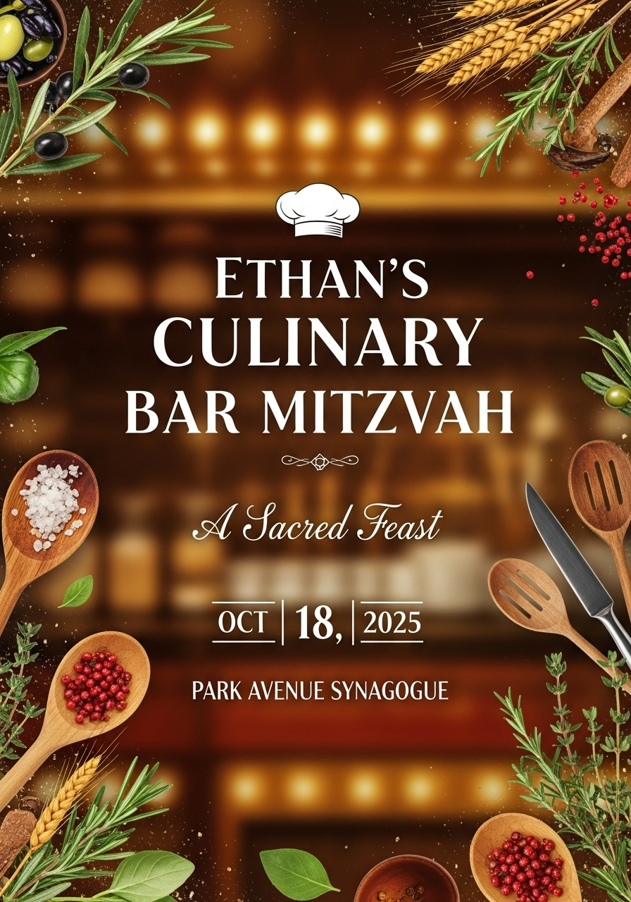 Ethan's Culinary Bar Mitzvah Adventure