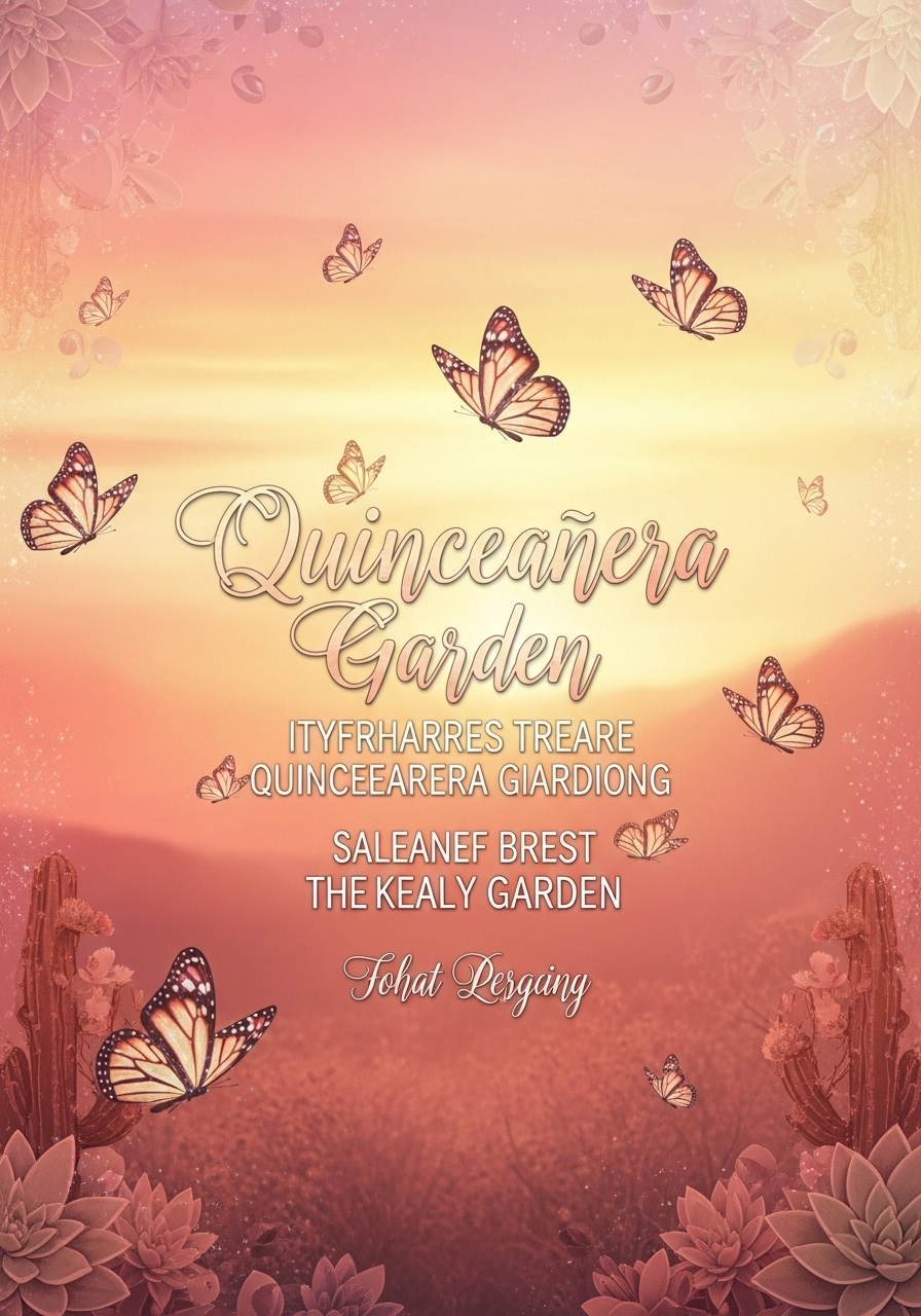 Esperanza's Butterfly Dreams Quinceañera