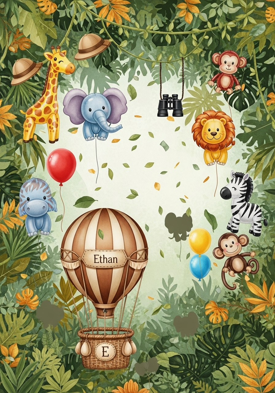 Ethan's Balloon Safari Adventure
