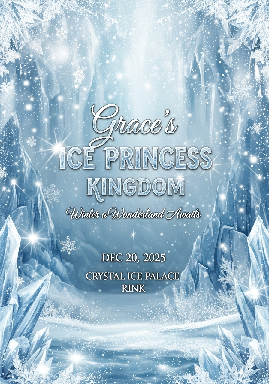 Winter Ice Princess Wonderland