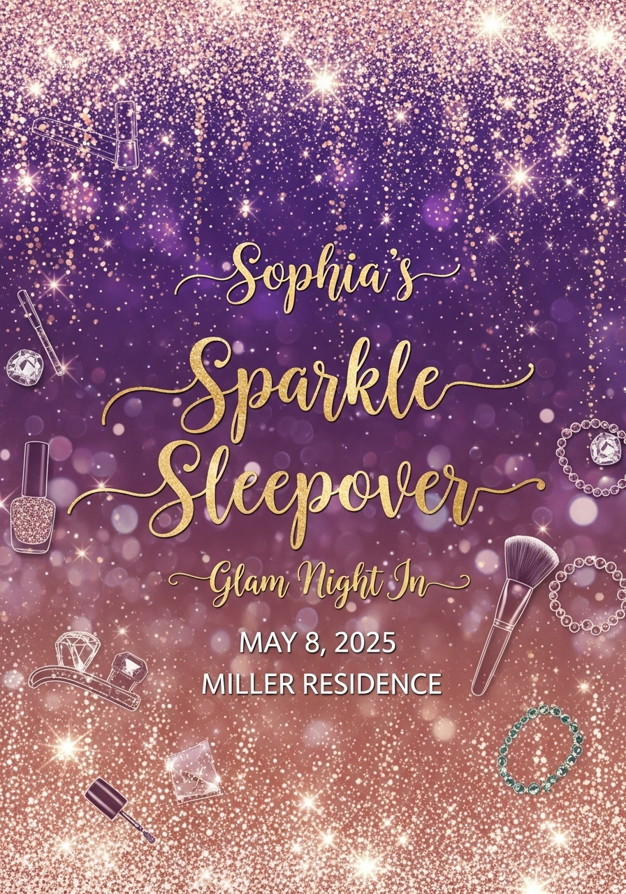 Sophia's Sparkle & Shine Sleepover