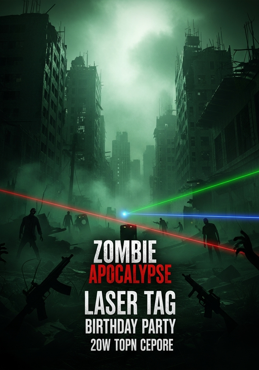 Jake's Zombie Apocalypse Laser Mission