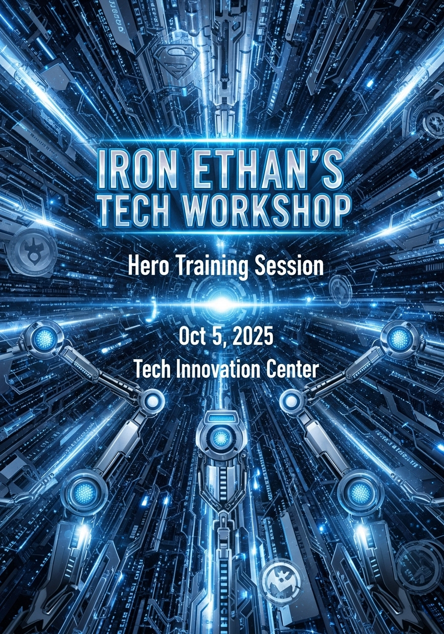 Iron Ethan's Tech Hero Workshop