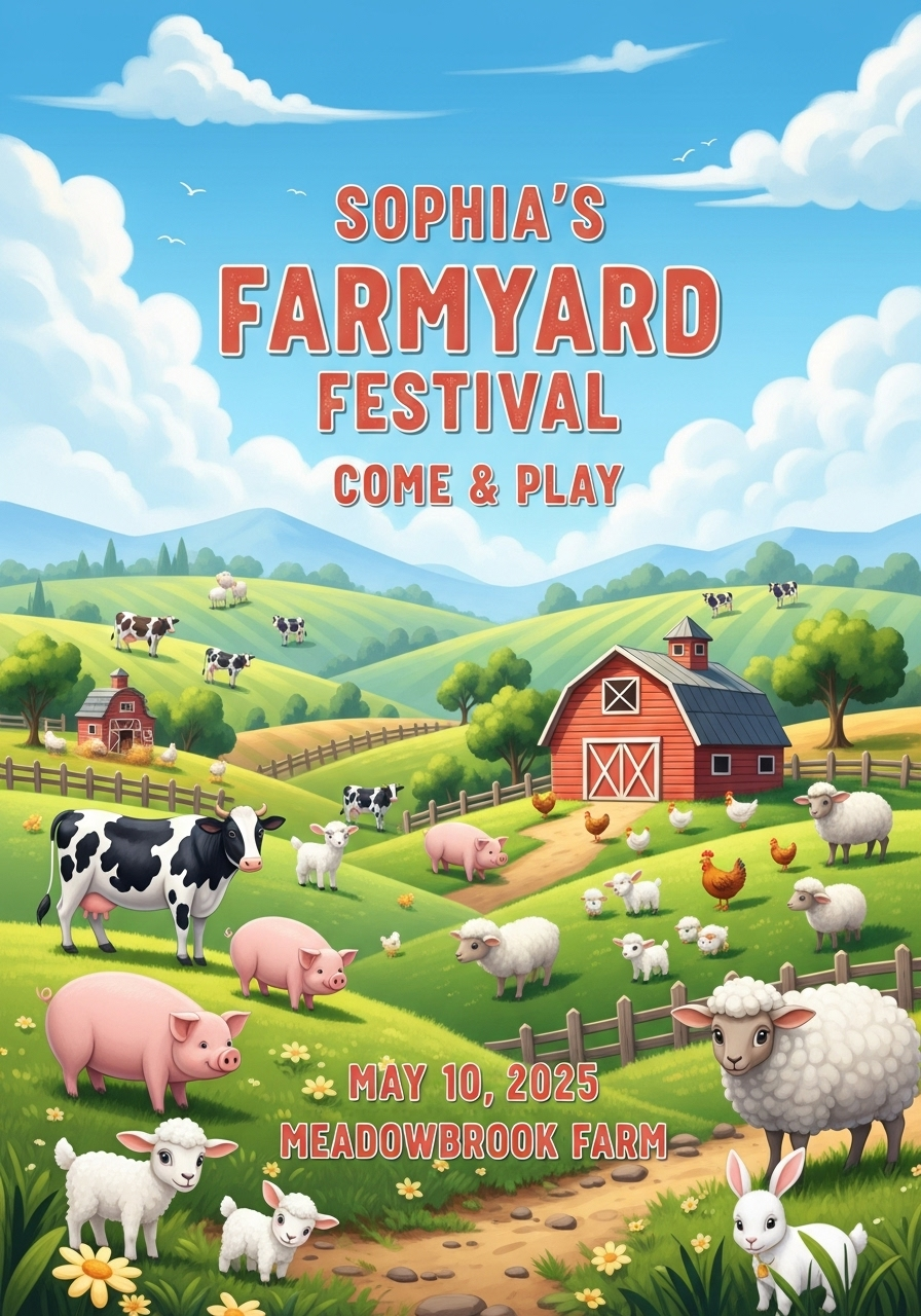 Sophia's Farmyard Friends Festival