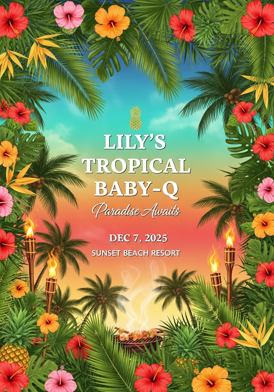 Lily's Tropical Paradise Baby-Q