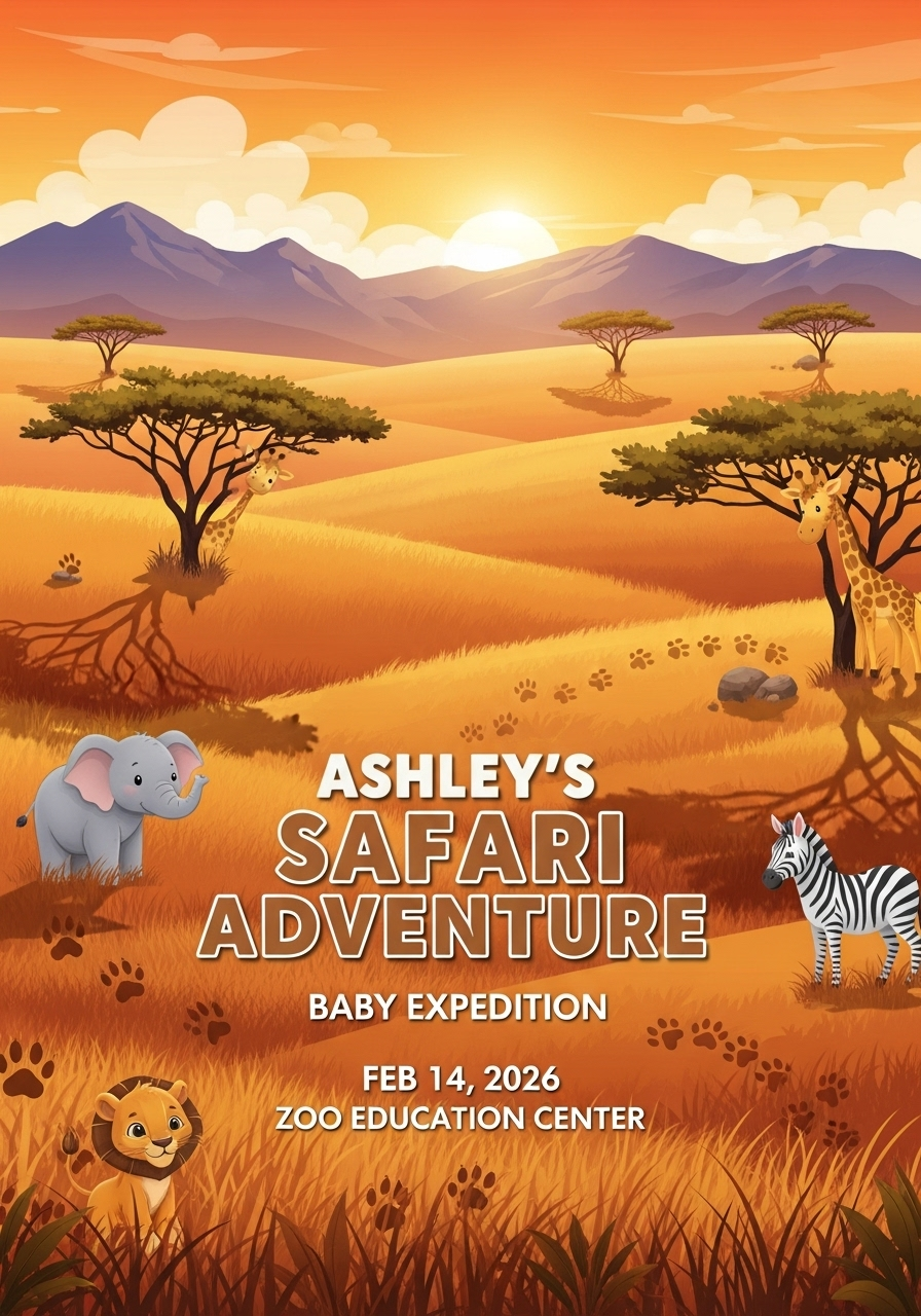 Safari Adventure Baby Expedition