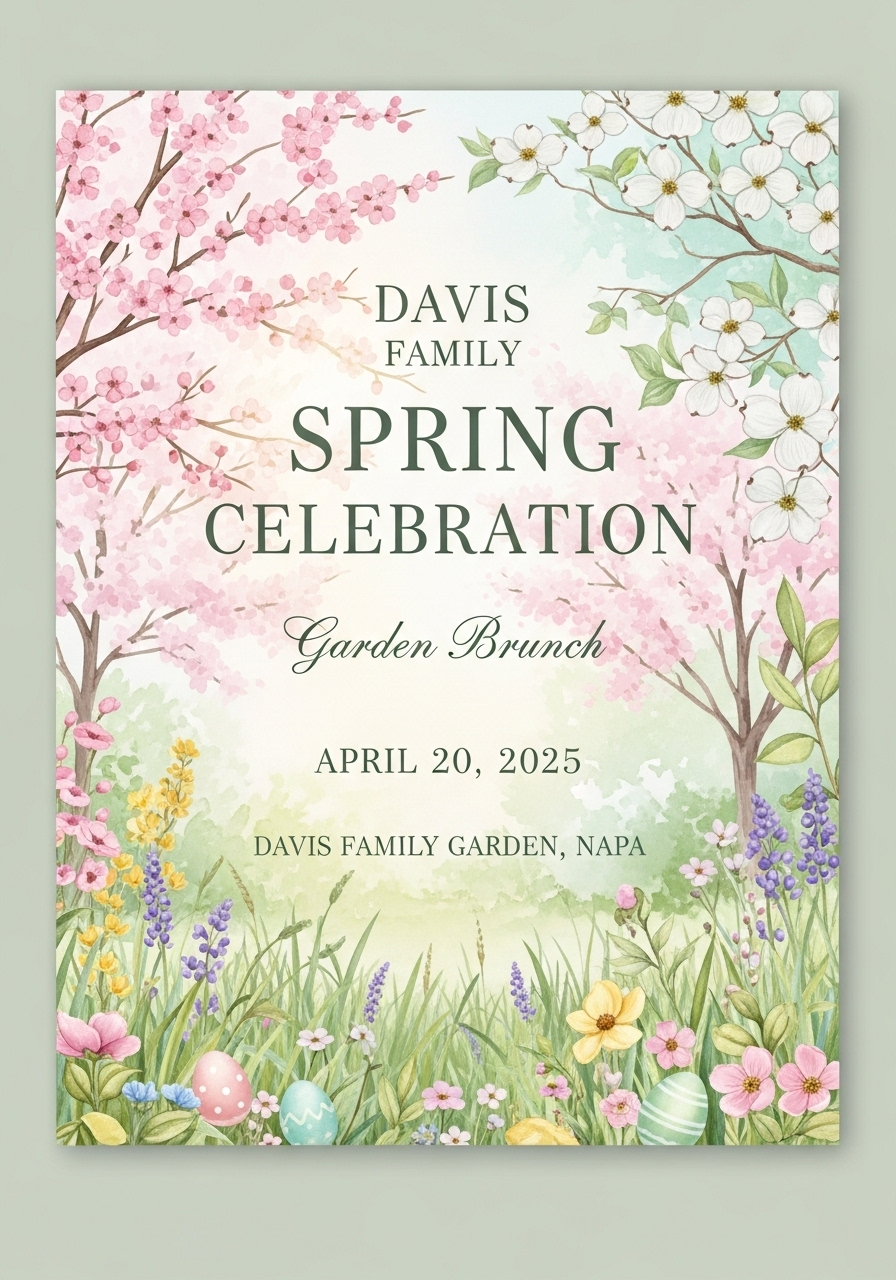 Spring Garden Brunch Celebration