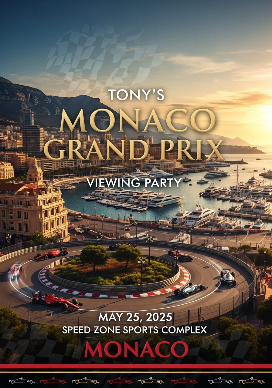 Formula 1 Monaco Grand Prix Viewing