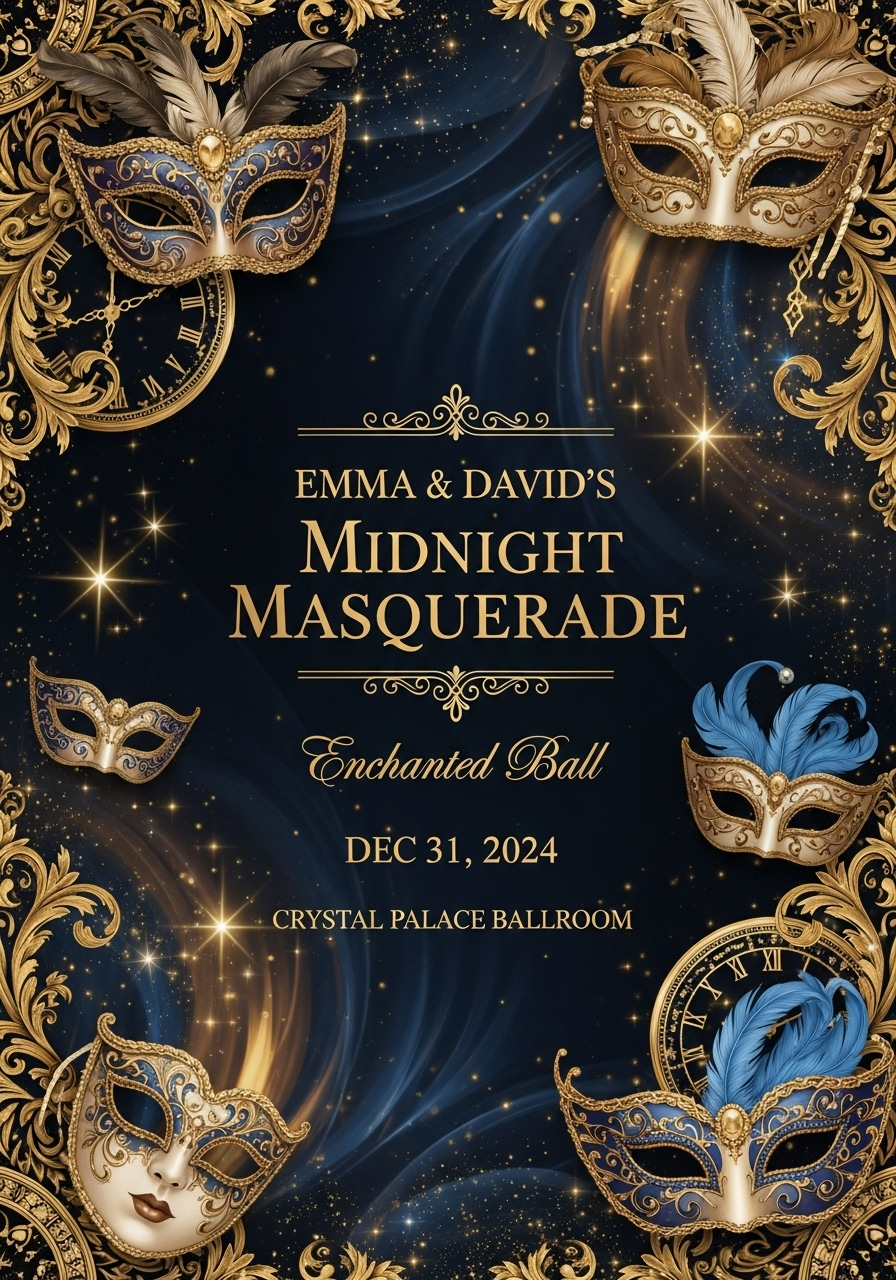 Masquerade at Midnight: An Enchanted New Year's Ball