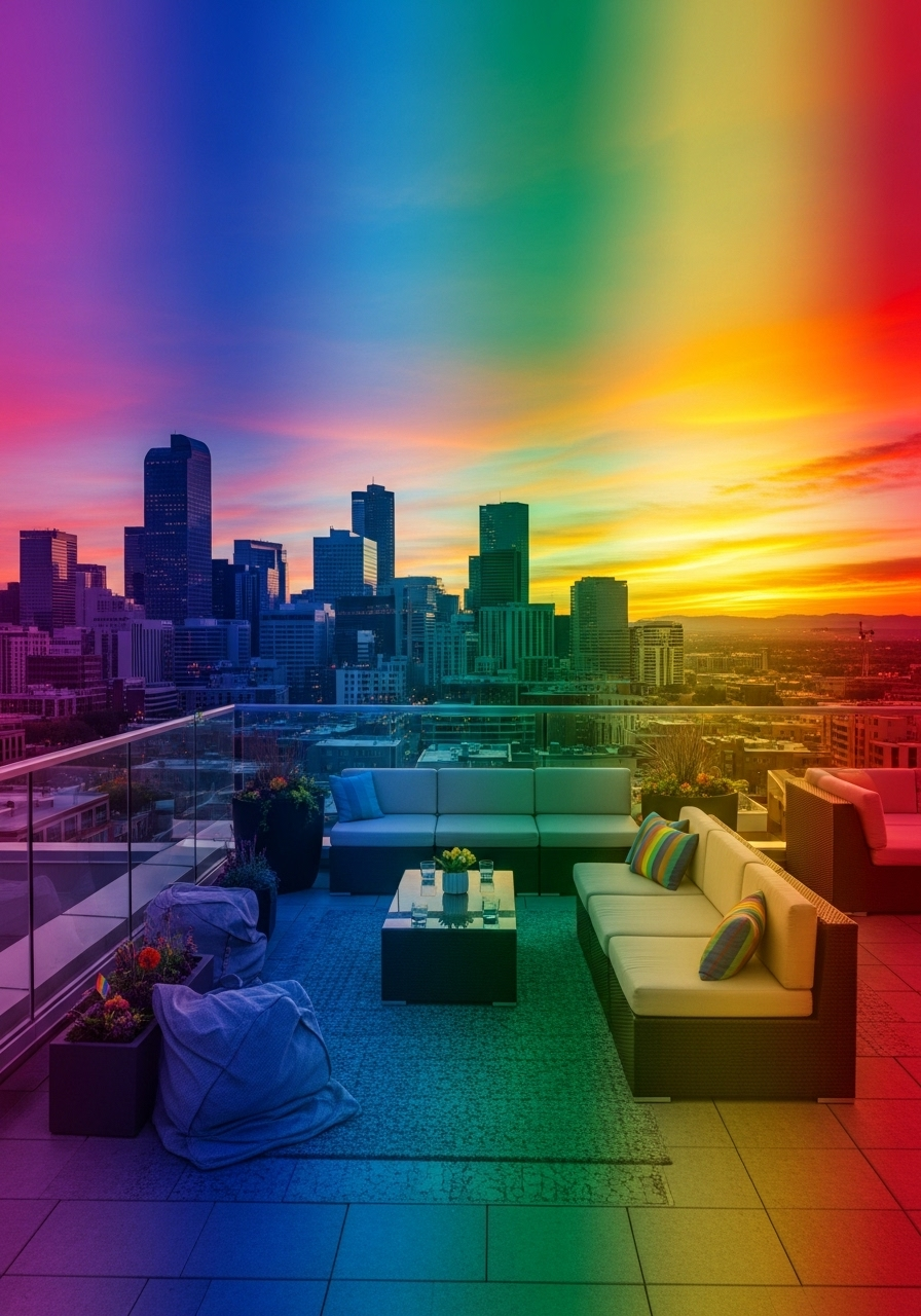 Rooftop Rainbow Bash