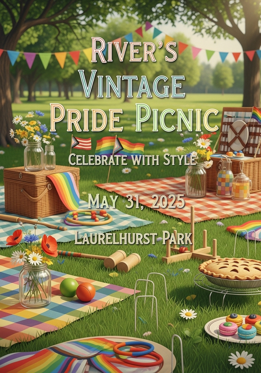 Vintage Picnic Pride Social