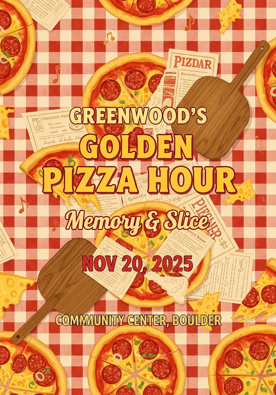 Golden Years Pizza Social Hour