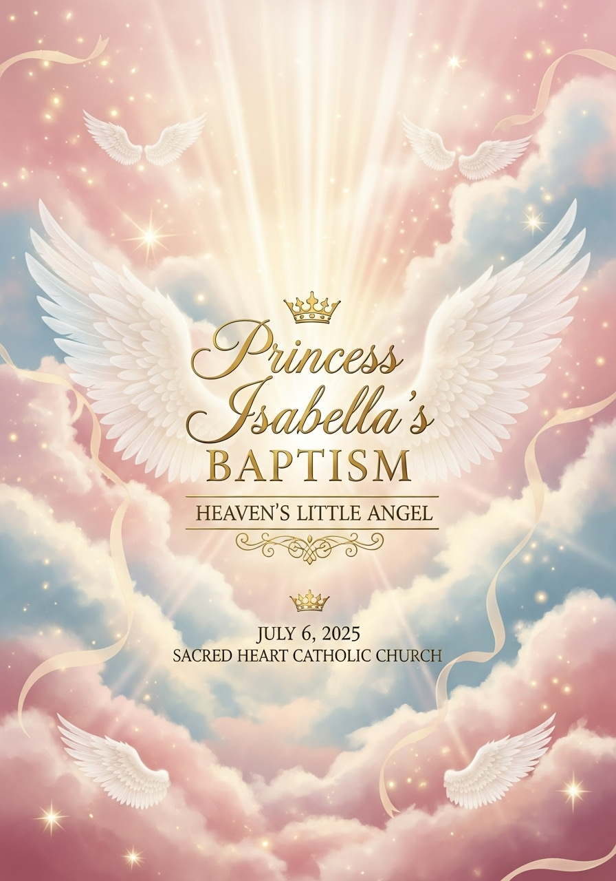 Baptism of Our Little Princess