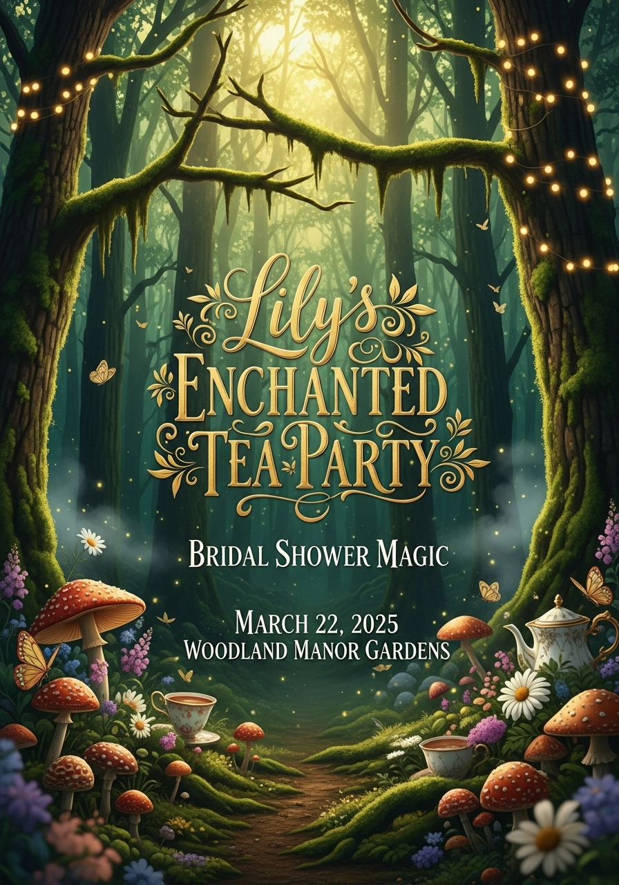 Enchanted Forest Tea Party