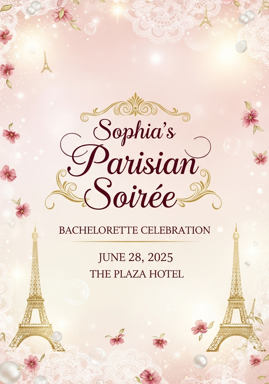 Sophia's Parisian Chic Soirée