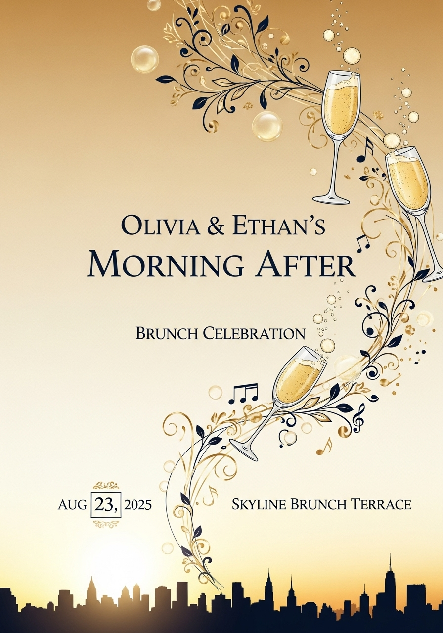 Midnight Elopement Morning After Party