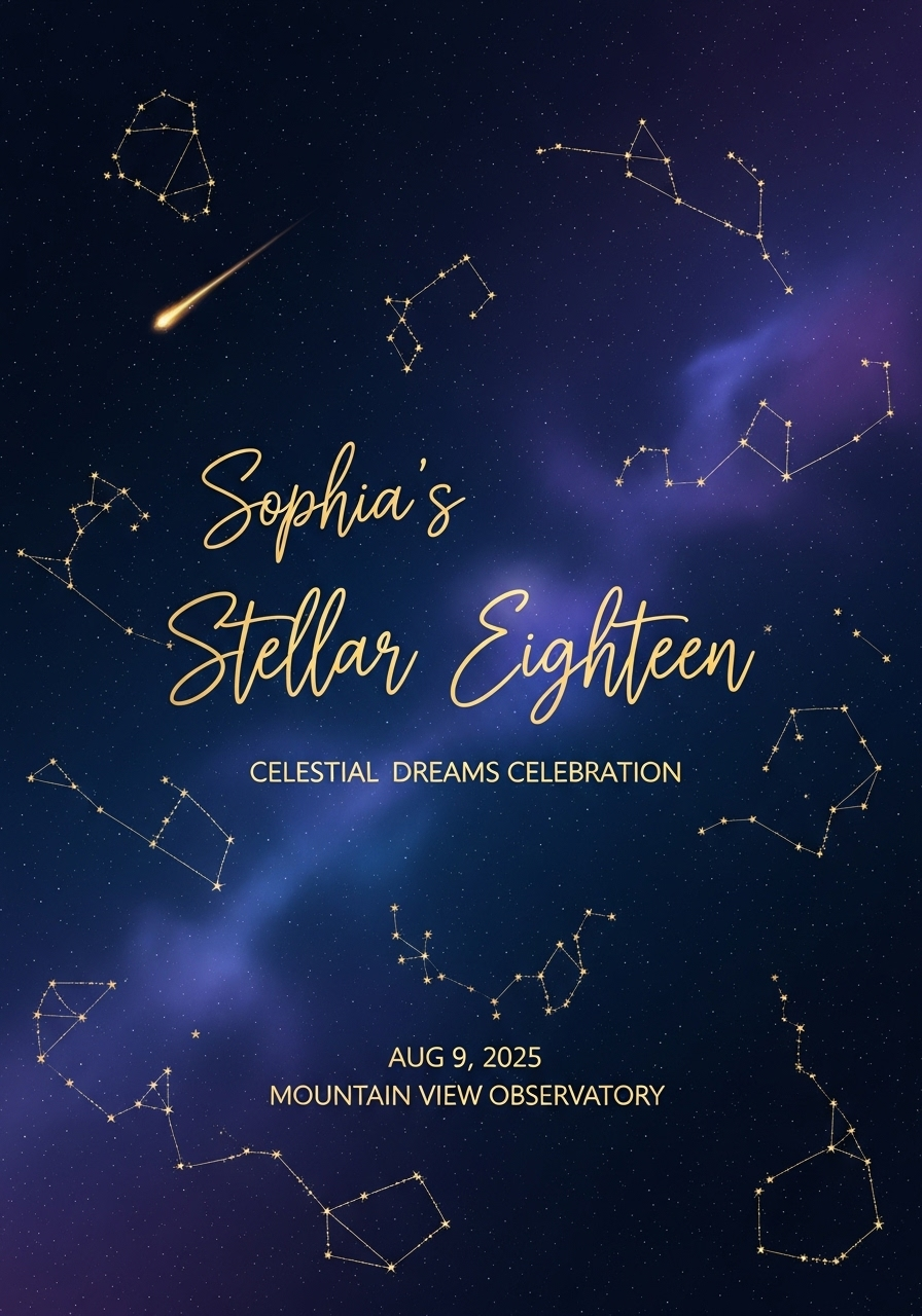 Sophia's 18th: A Night Under the Stars
