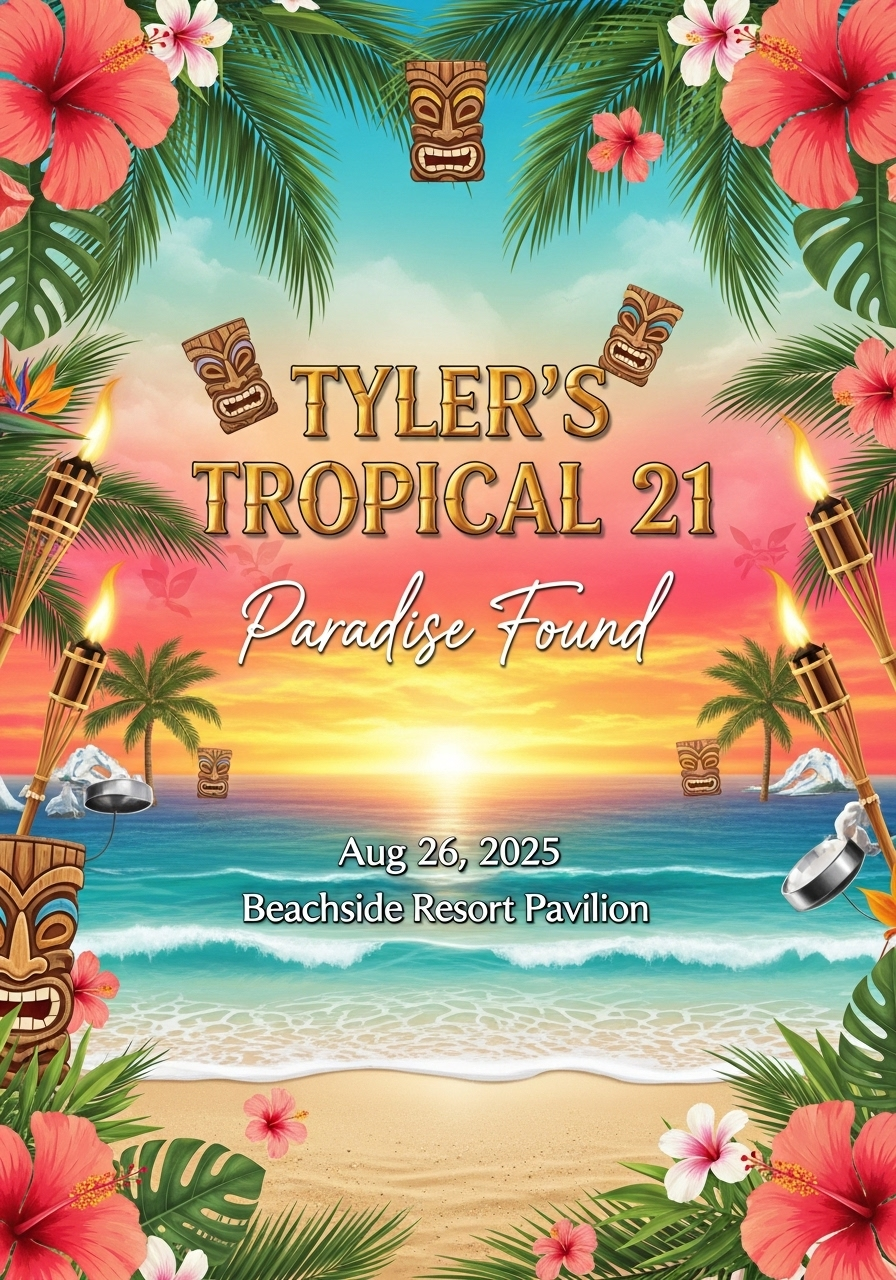 Tyler's Tropical 21 - Paradise Found