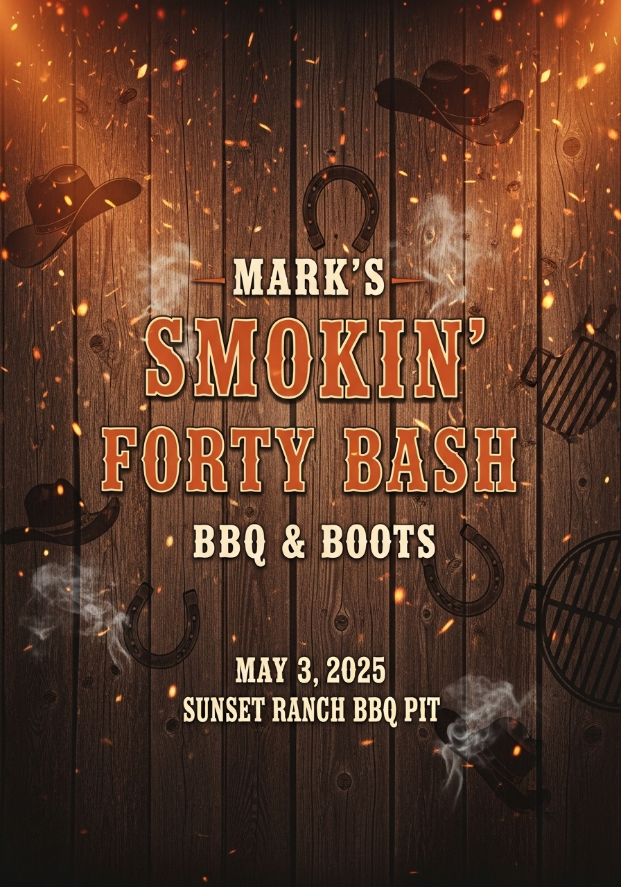 Forty & Smokin' BBQ Bash