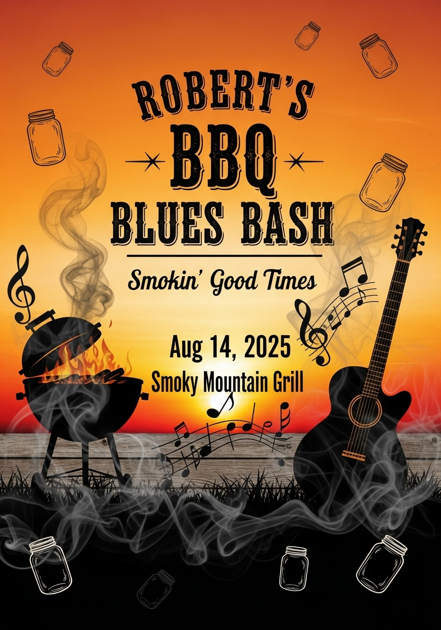 BBQ & Blues Birthday Bash