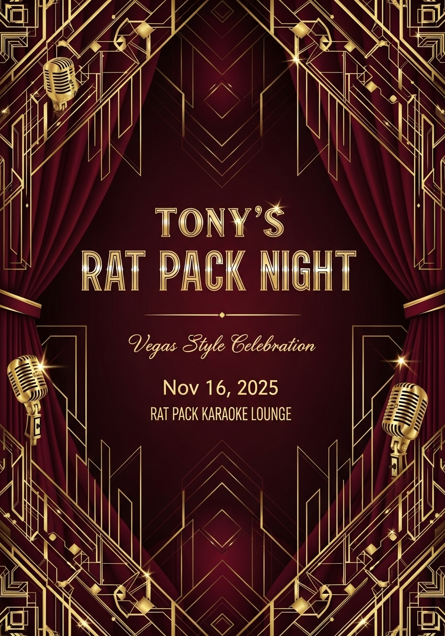 Crooner's Classic Birthday Serenade