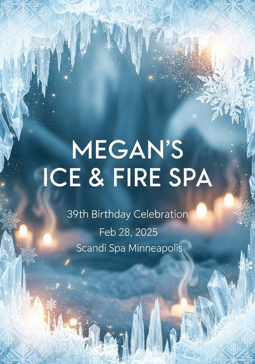 Nordic Wellness: Megan's 39th Birthday Ice & Fire Spa