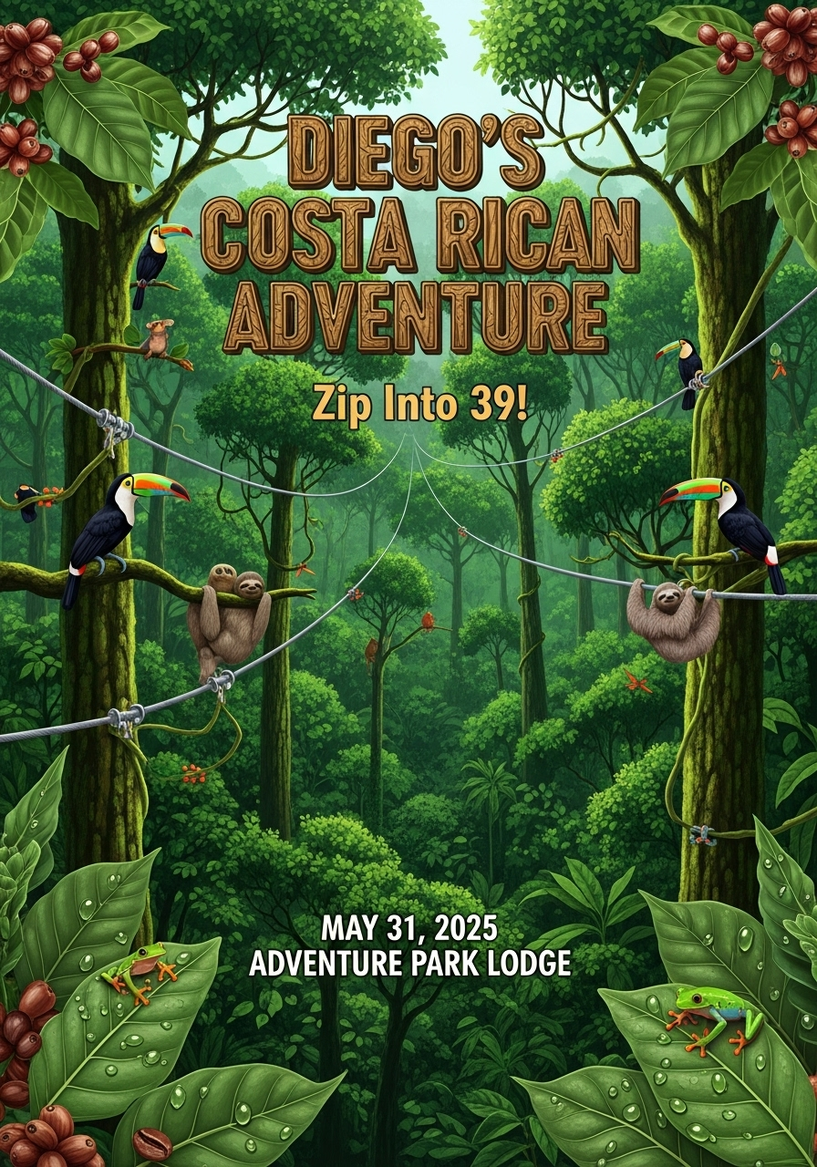 Costa Rica Calling: Diego's 39th Adventure