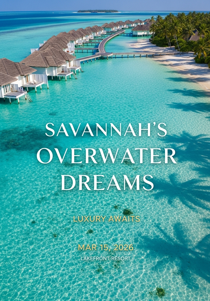 Maldives Magic: Savannah's 44th Overwater Dreams