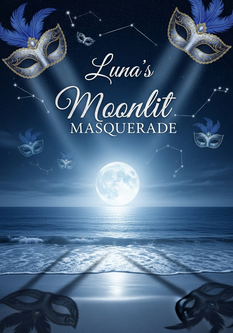 Moonlit Beach Masquerade