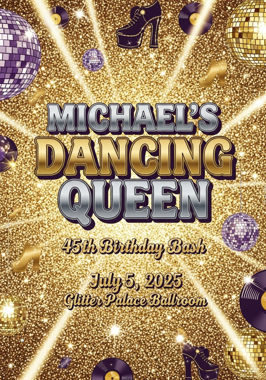 Dancing Queen 45th Birthday Spectacular