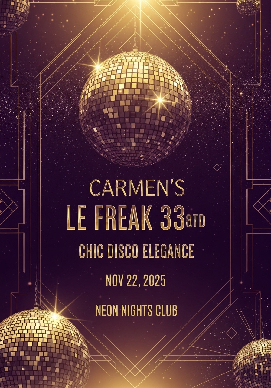 Le Freak 33rd Birthday Celebration