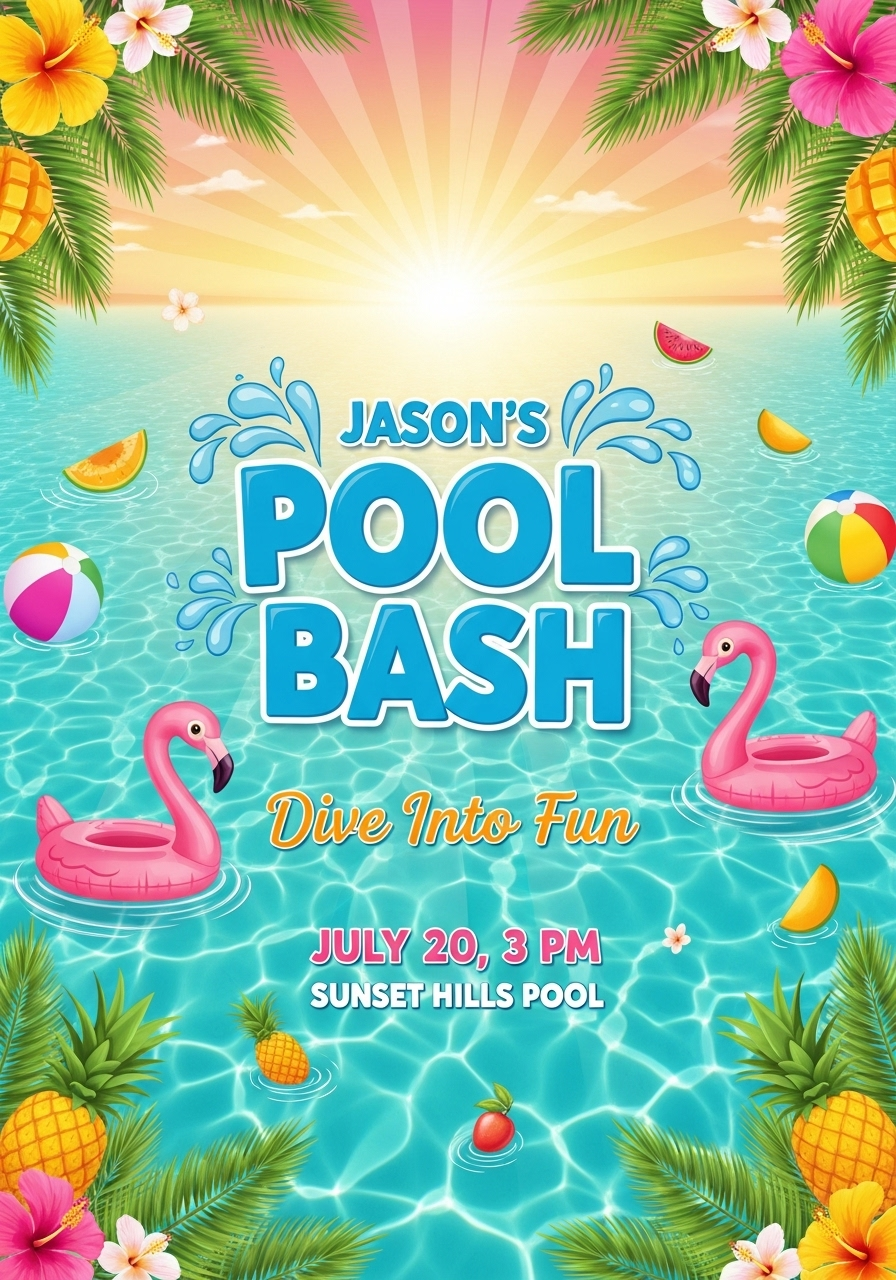 Jason's Summer Pool Bash