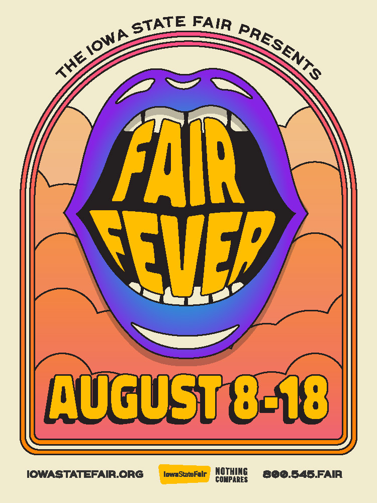 2024 Iowa State Fair Logo Fawne Jenifer