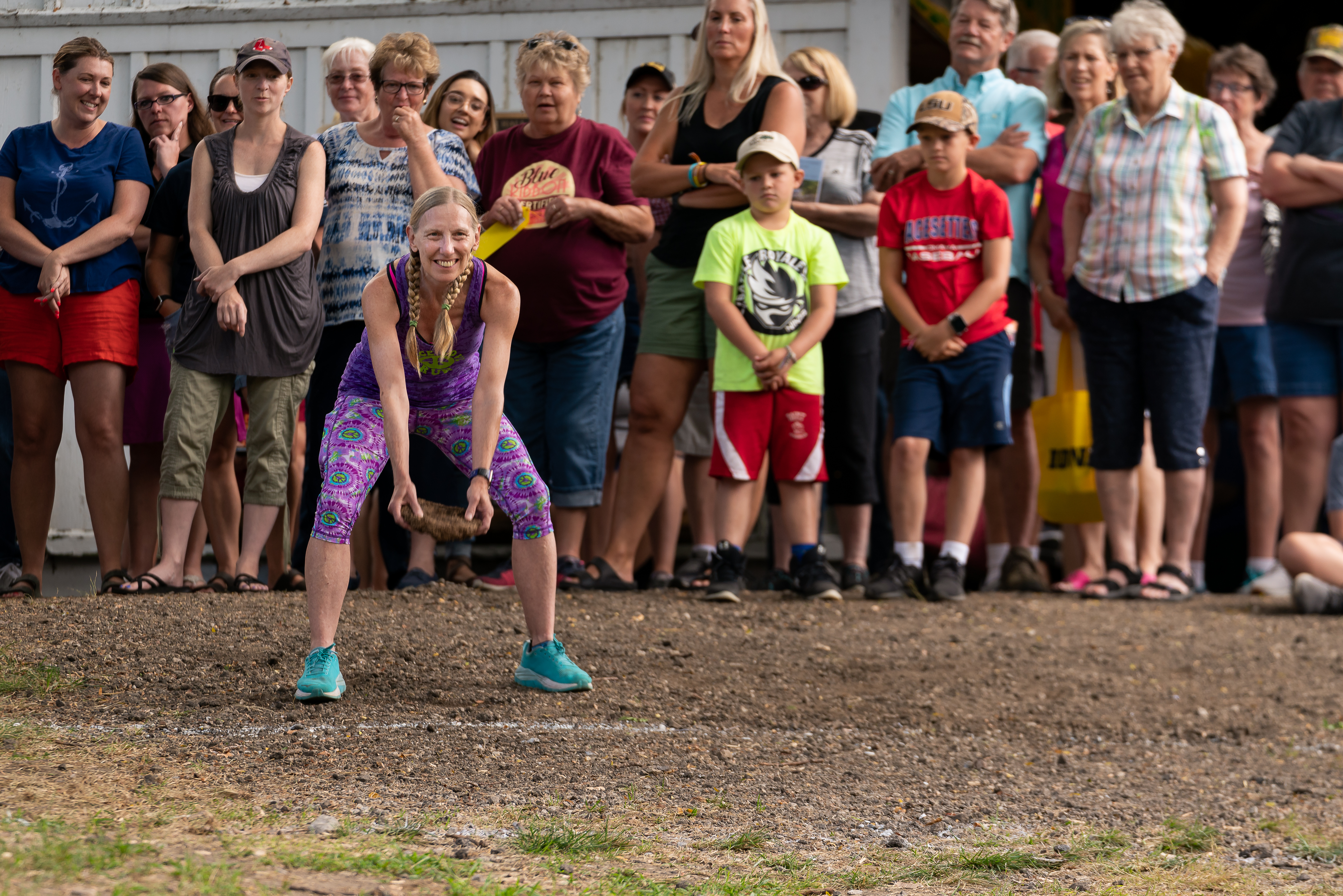 Cow Chip Throwing